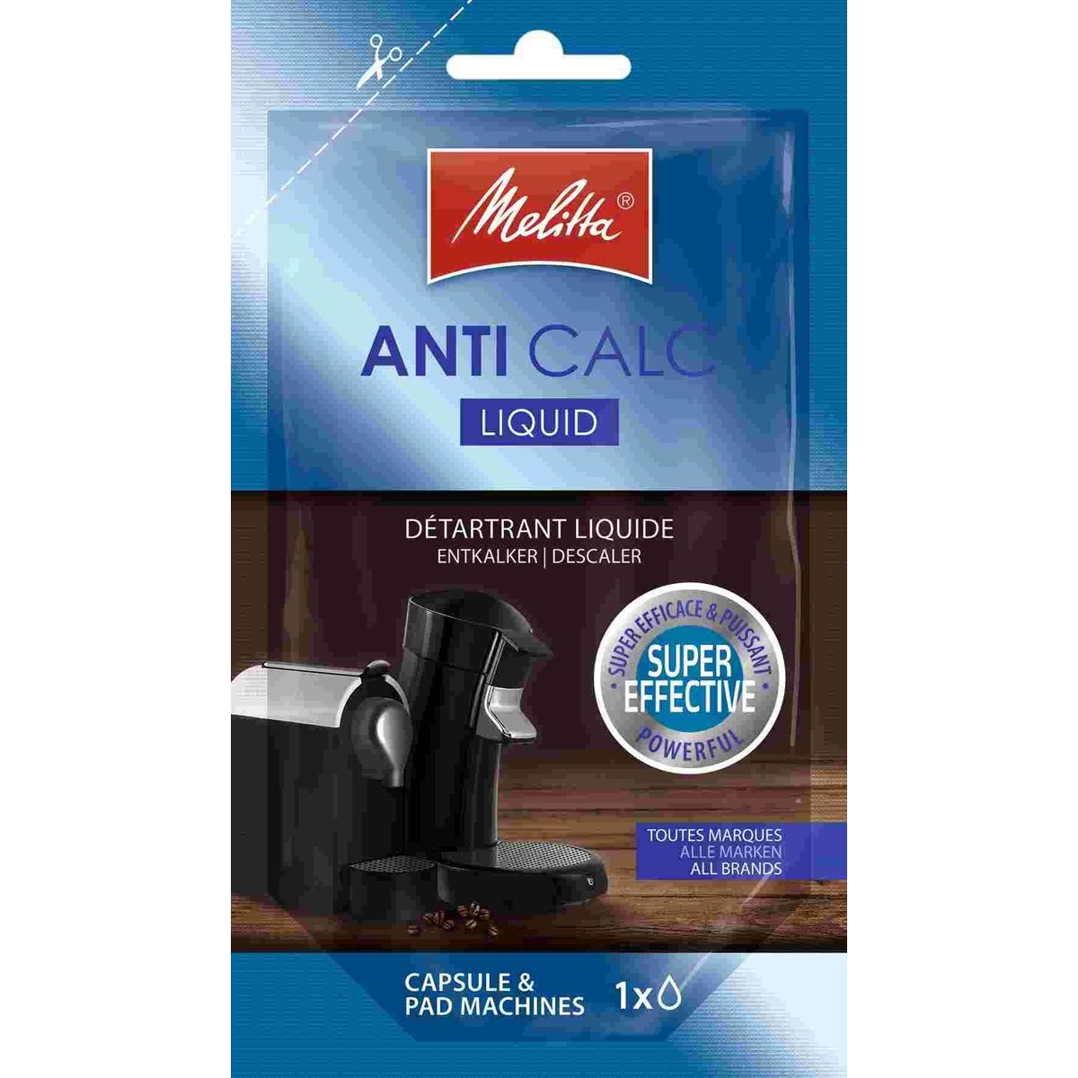 Melitta Anti Calc Tekutý odvápňovač pro kapslové kávovary