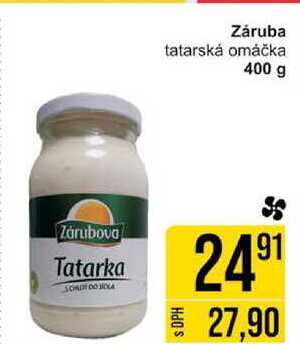 Záruba tatarská omáčka 400 g  
