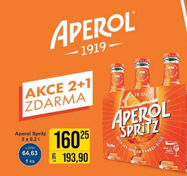 Aperol Spritz 3 x 0,2l