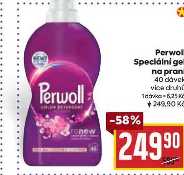Perwoll Speciální gel na praní 40 dávek 