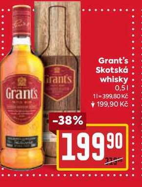 Grant's Skotská whisky 0,5l