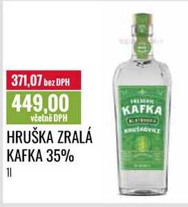 HRUŠKA ZRALÁ KAFKA 35% 1l