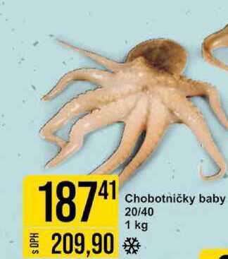 Chobotničky baby 20/40 1 kg 