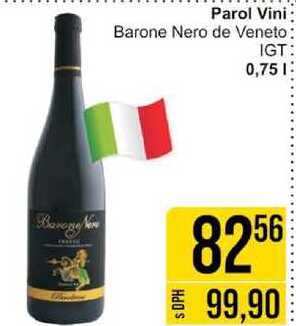 Parol Vini Barone Nero de Veneto 0,75l