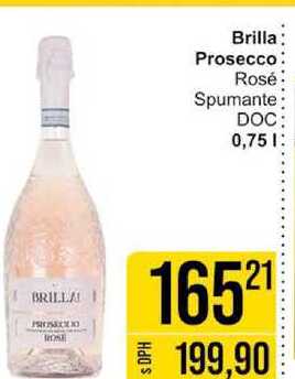 Brilla Prosecco Rosé Spumante DOC 0,75l