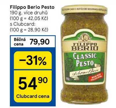 Filippo Berio Pesto, 190 g