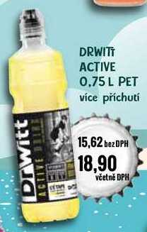DRWITT ACTIVE 0,75 L PET 