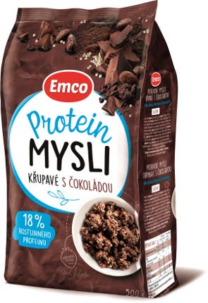 Emco Super Mysli Protein Křupavé Čokoláda & Quinoa