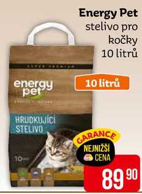 Energy Pet stelivo pro kočky 10 litrů 
