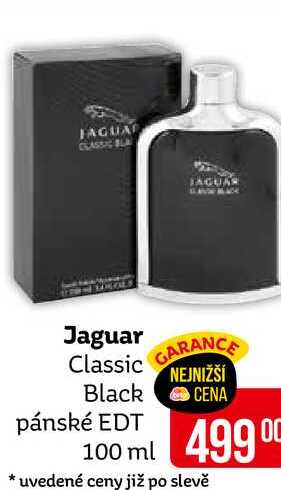 Jaguar Classic Black pánské EDT 100 ml 