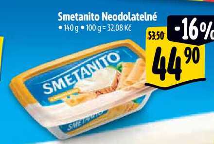 Smetanito Neodolatelné 140 g 