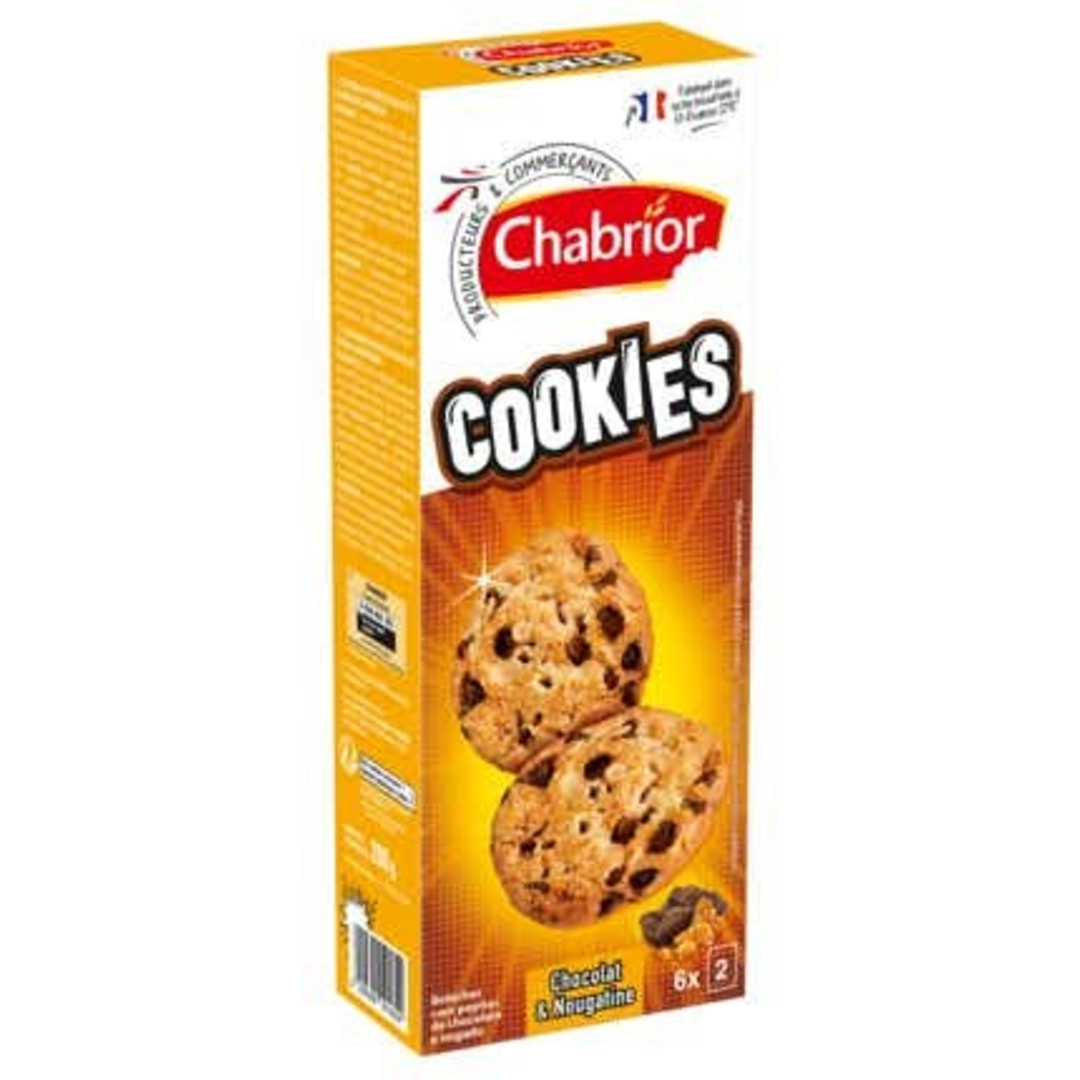 Chabrior Cookies s kousky čokolády a nugátu