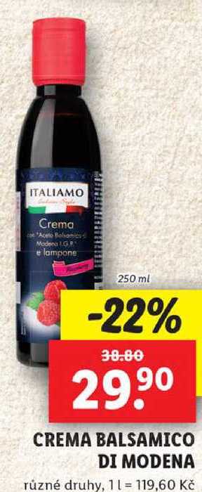 CREMA BALSAMICO DI MODENA, 250 ml