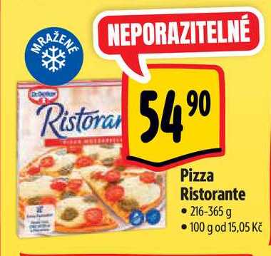Pizza Ristorante, 216-365 g