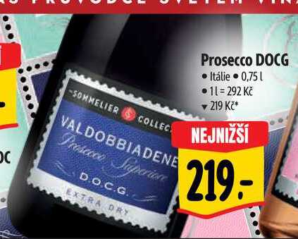 Prosecco DOCG, 0,75 l
