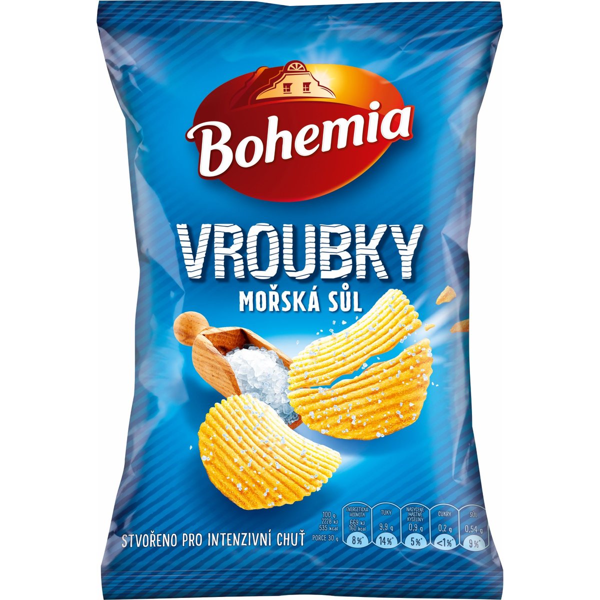 Bohemia Vroubky Mořská sůl