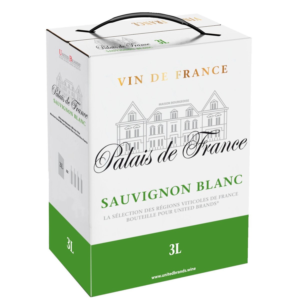 Palais De France Sauvignon Blanc BIB