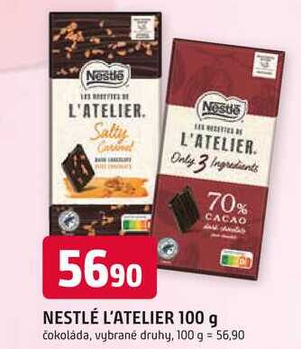 NESTLÉ L'ATELIER 100 g čokoláda