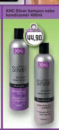 XHC Silver šampon nebo kondicionér 400ml 