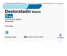 Desloratadin Viatris 30 potahovaných tablet