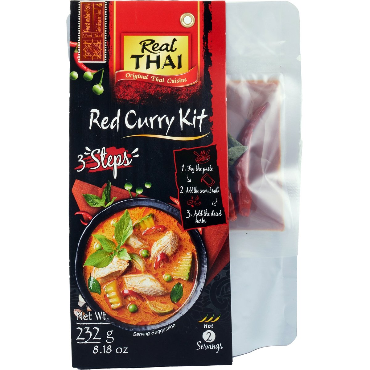 Real Thai Sada na přípravu Červeného Curry