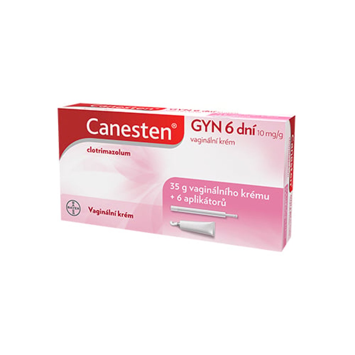 CANESTEN GYN 6 DNÍ 0,01G/G Vaginální krém 35G+APL