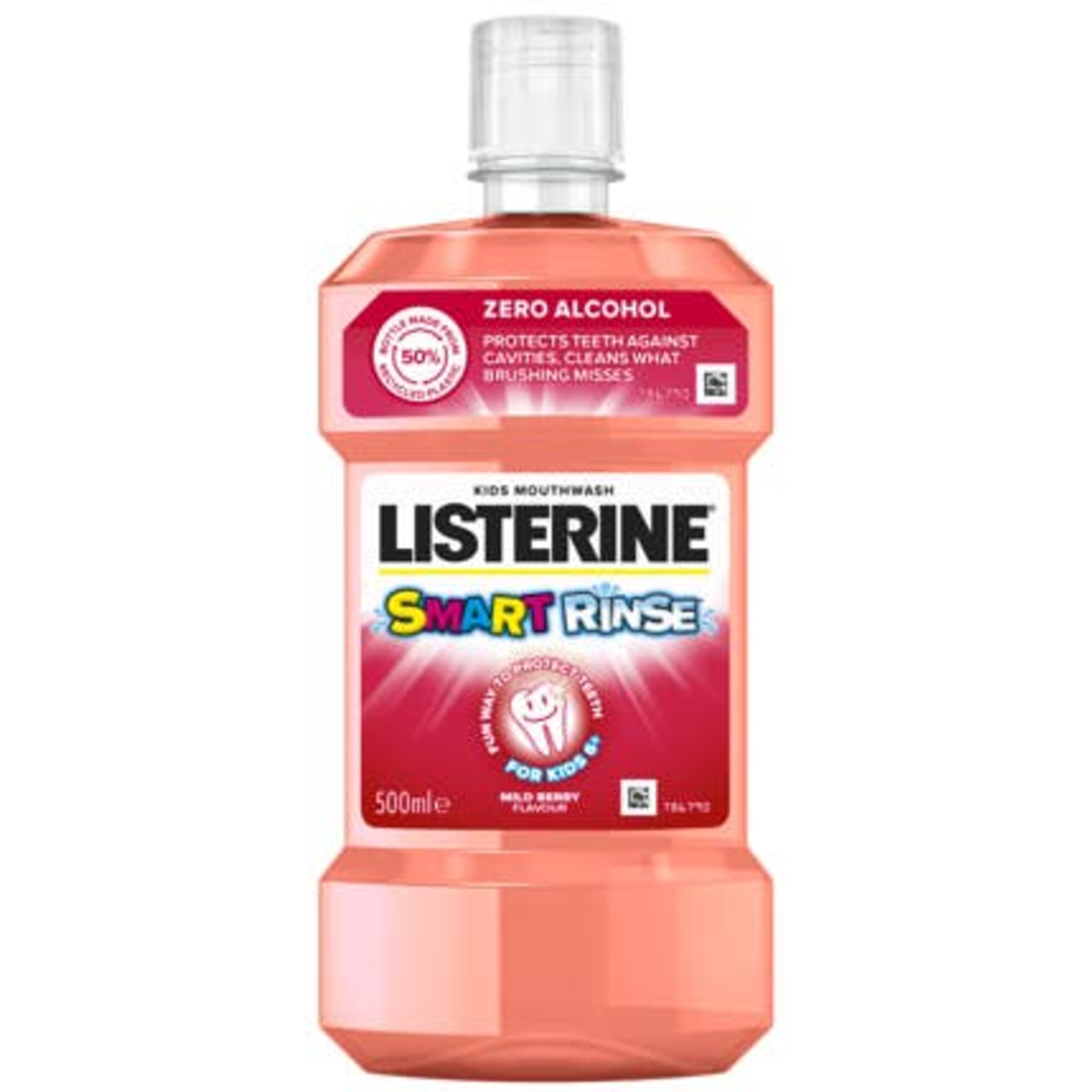 Listerine Smart Rinse Mild Berry ústní voda
