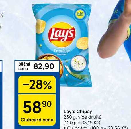 Lay's Chipsy, 250 g