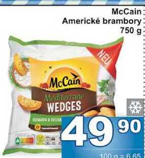 McCain Americké brambory 750 g