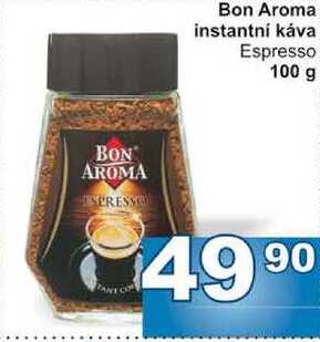 Bon Aroma instantní káva Espresso 100 g