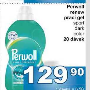 Perwoll renew prací gel 20 dávek