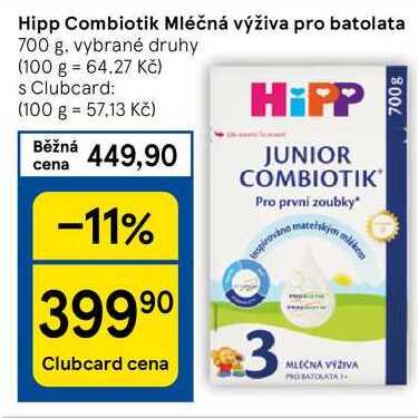 Hipp Combiotik Mléčná výživa pro batolata, 700 g