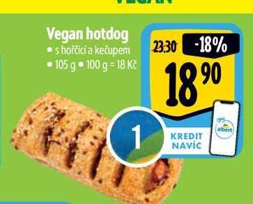 Vegan hotdog  105 g