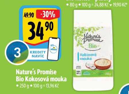  Nature's Promise Bio Kokosová mouka • 250 g 