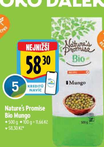  Nature's Promise Bio  Mungo  500 g
