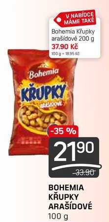 Bohemia Křupky arašídovė 200 g 