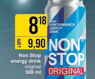 Non Stop energy drink original 500 ml 