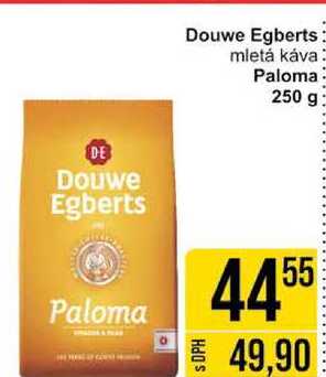 Douwe Egberts mletá káva Paloma 250 g