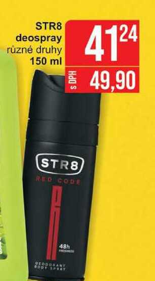 STR8 deospray různé druhy 150 ml 