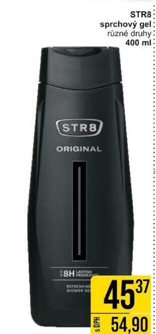 STR8 sprchový gel různé druhy 400 ml 