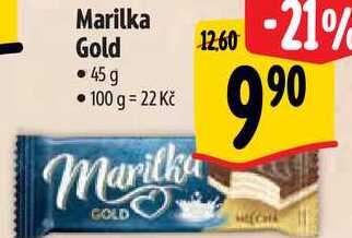 Marilka Gold, 45 g 