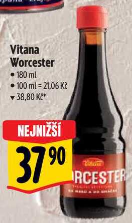 Vitana Worcester, 180 ml 