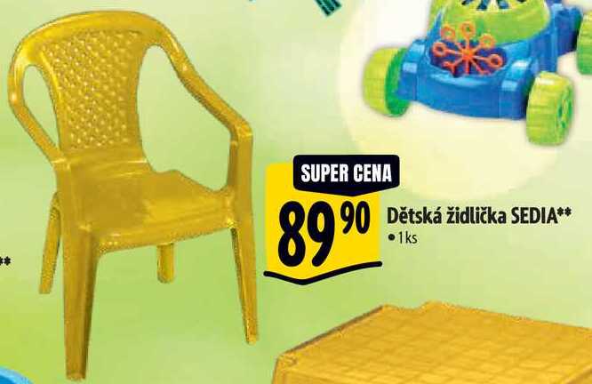 Dětská židlička SEDIA