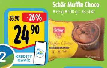 Schär Muffin Choco, 65 g 