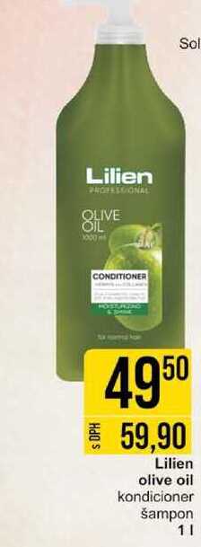 Lilien olive oil kondicioner šampon 1l