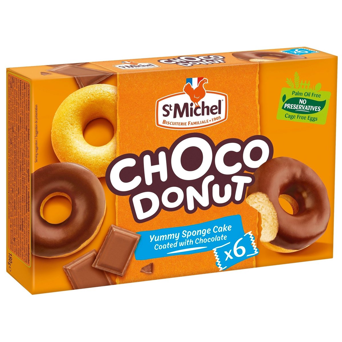 St. Michel Čokoládové donuty