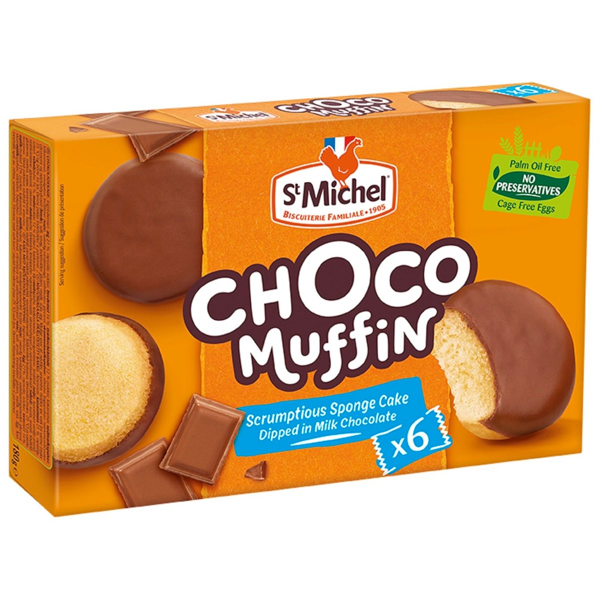 St. Michel Čokoládové muffiny