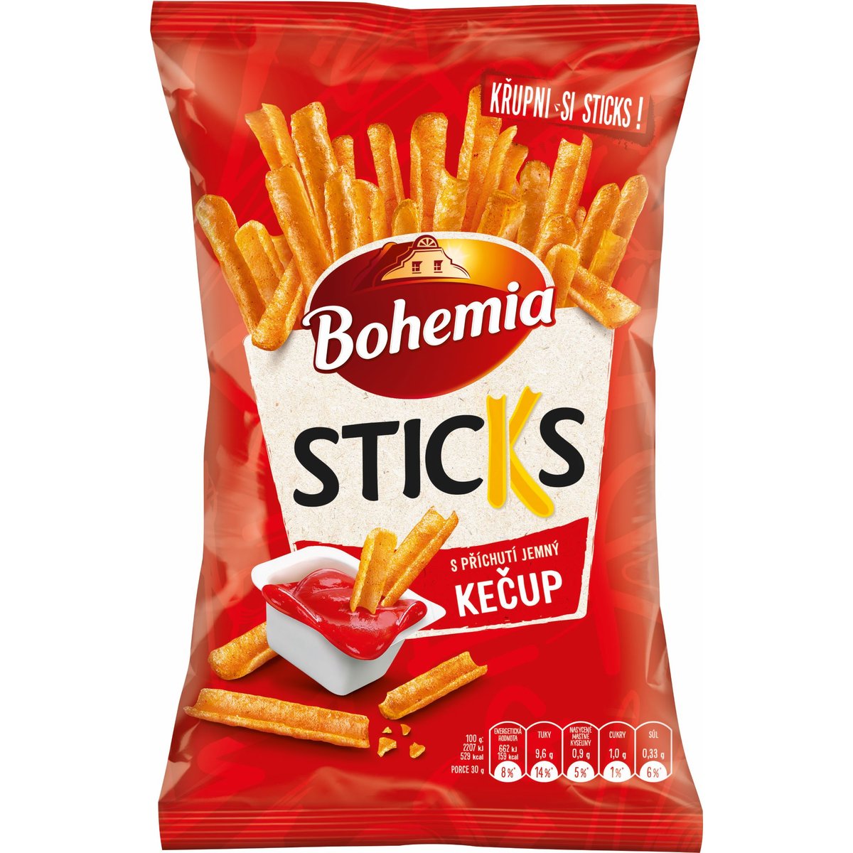 Bohemia Sticks Jemně kečupové
