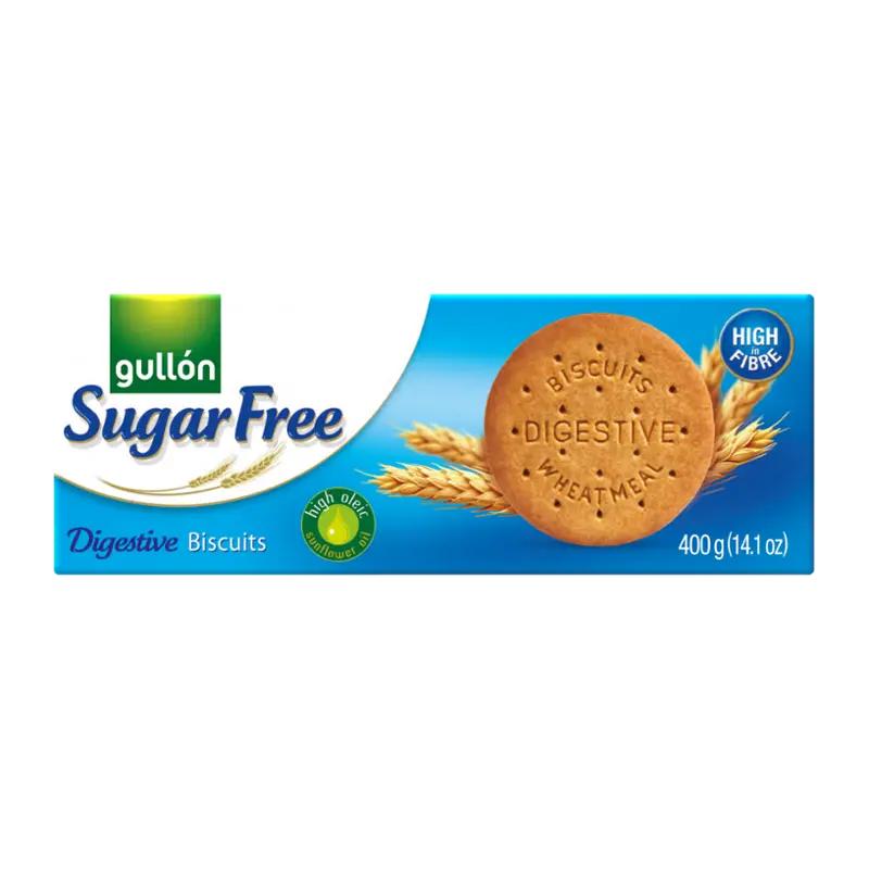 Gullón Digestive celozrnné sušenky bez cukru, 245 g