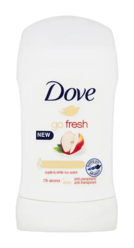 Dove Antiperspirant tuhý pro ženy Apple & White Tea, 40 ml